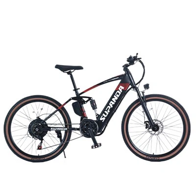 Tam Süspansiyonlu Ebike Dağ Bisikleti